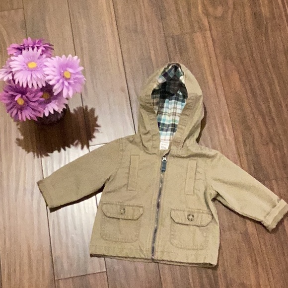 Carter's Jackets & Coats Carters Baby Boy Hooded Cargo Field Jacket